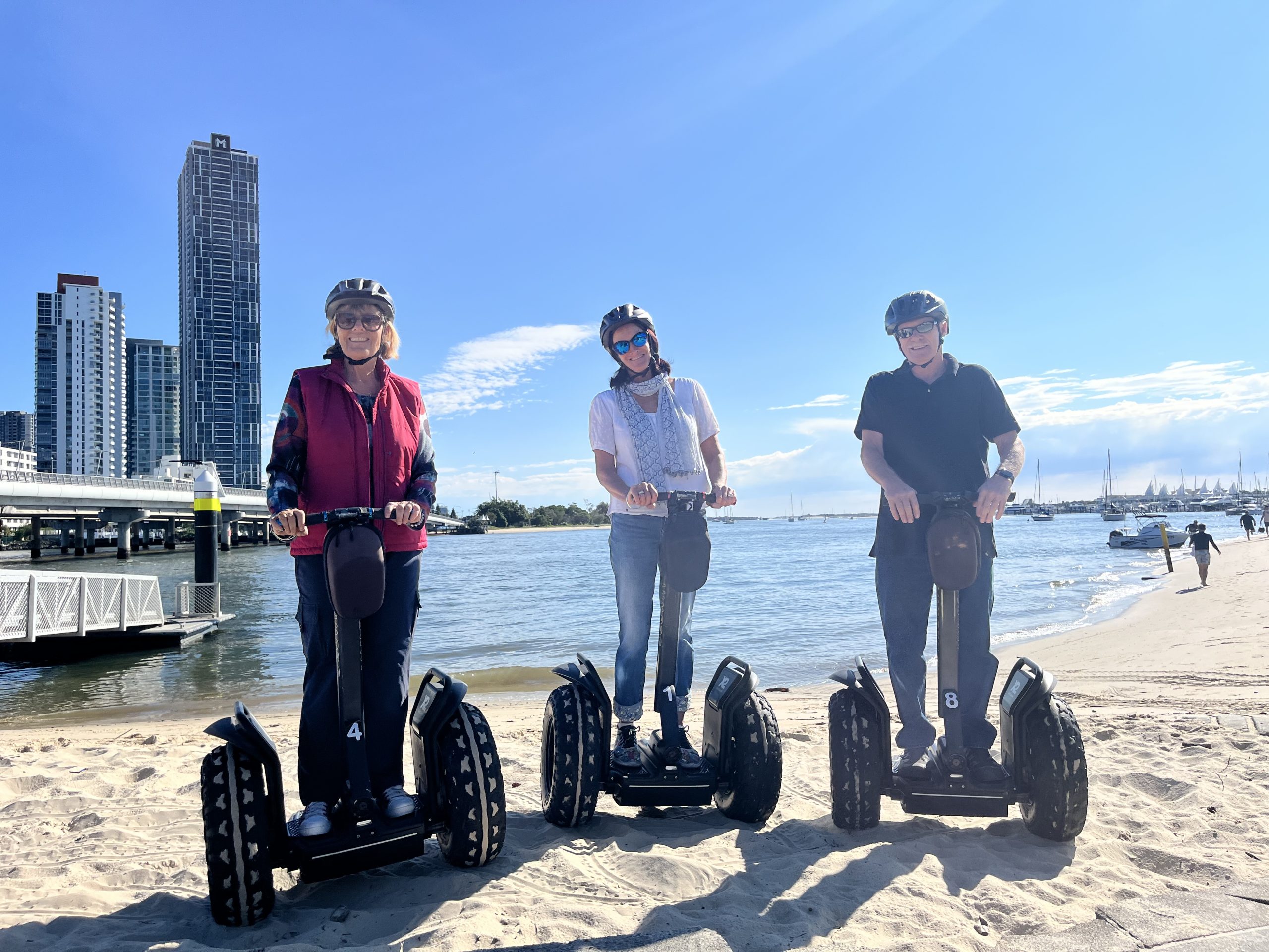 Kangaroo Segway Tours afternoon ride through South Bank, Brisbane