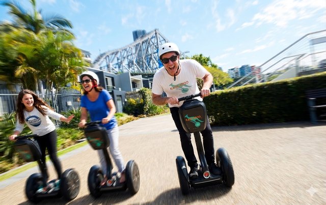 Brisbane Segway Morning Adventure with Kangaroo Segway Tours